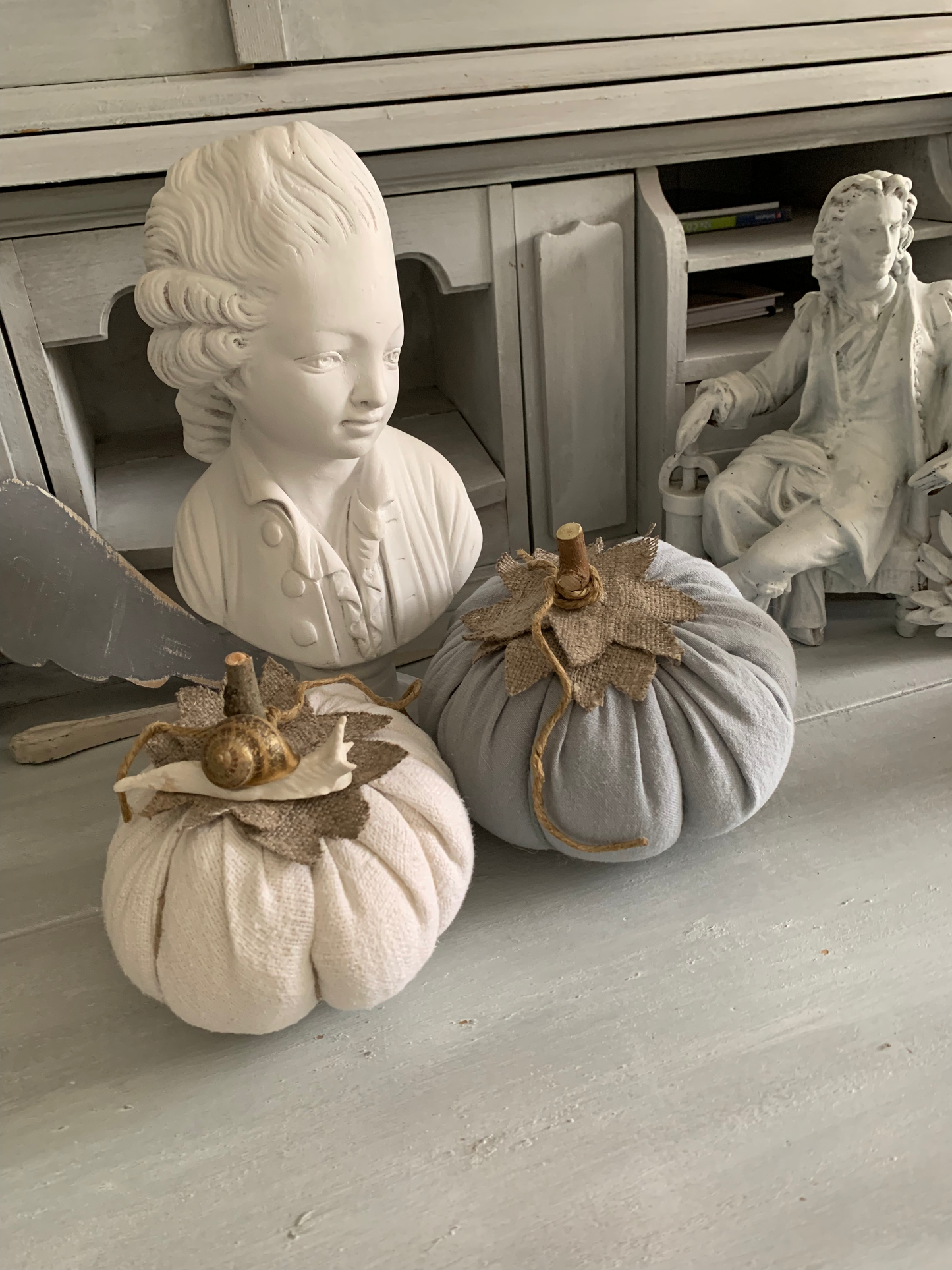 Petites Citrouilles en Tissu