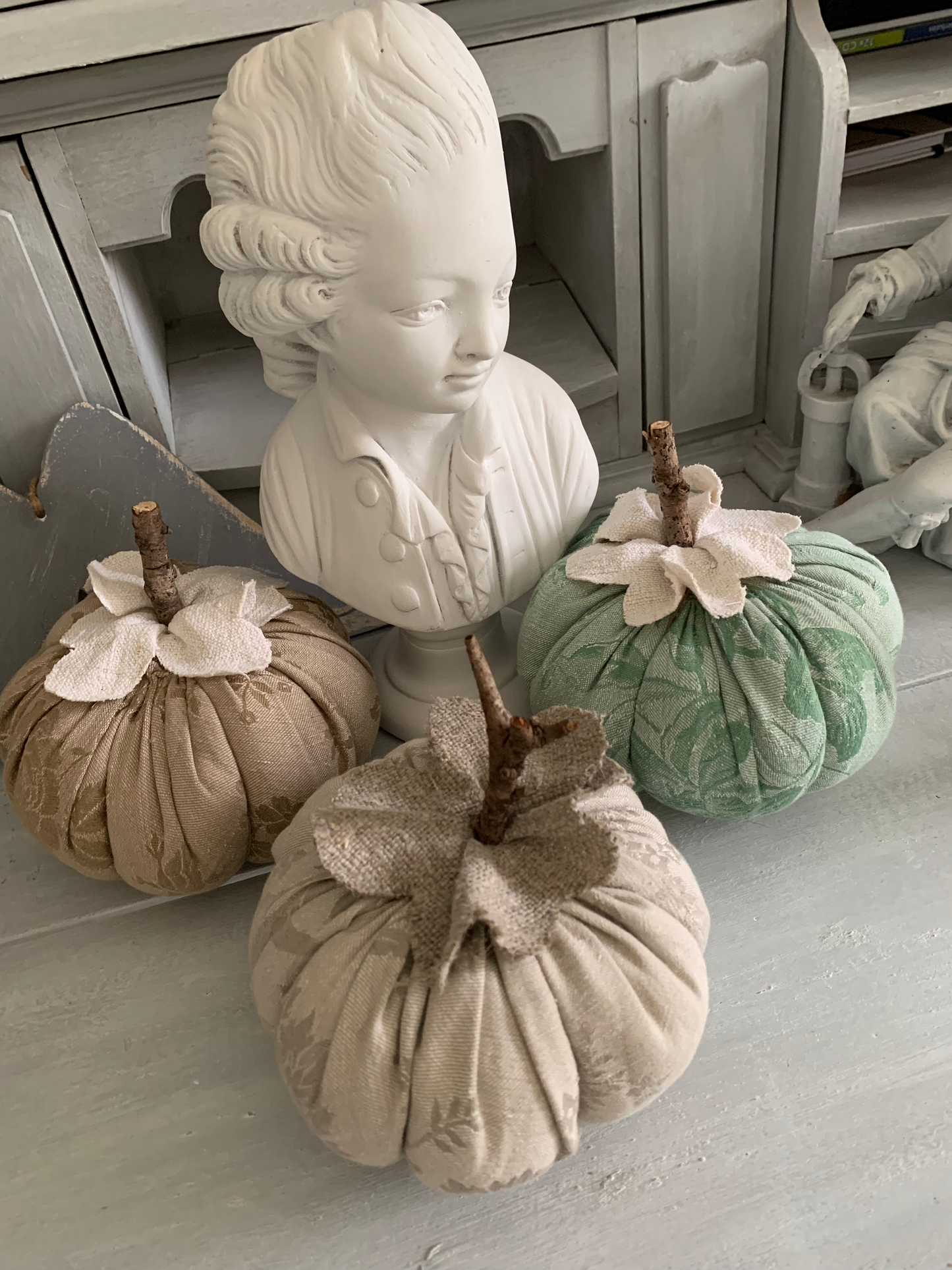 Petites Citrouilles en Tissu