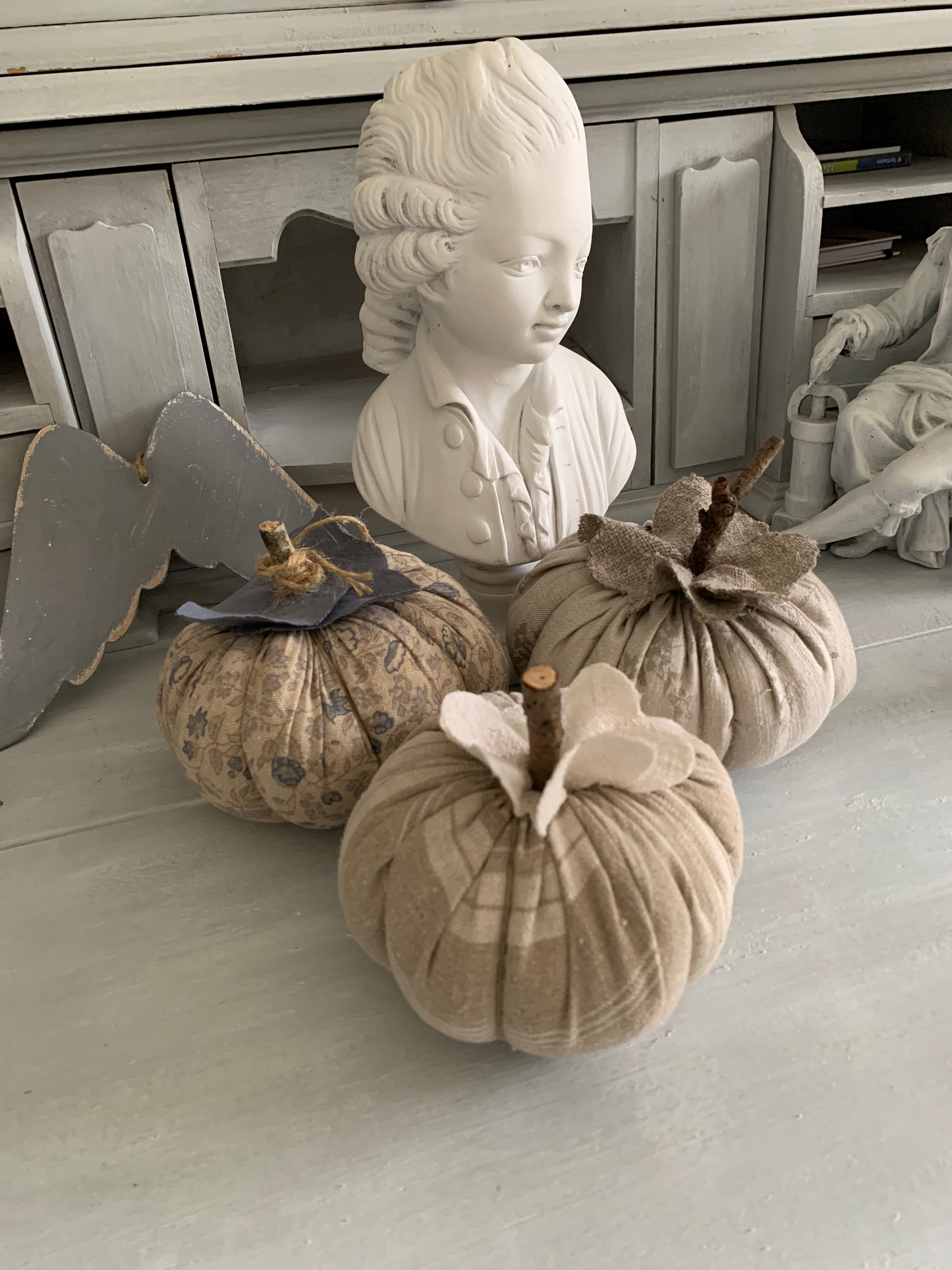 Petites Citrouilles en Tissu