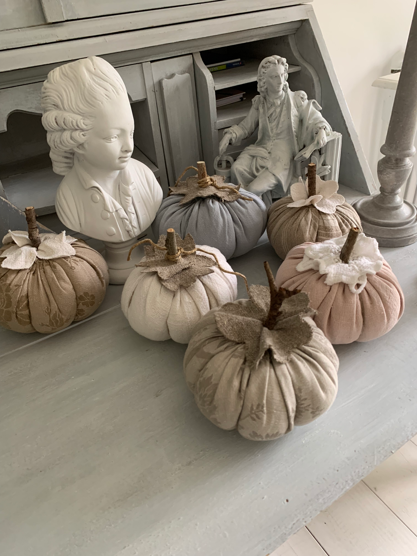 Petites Citrouilles en Tissu