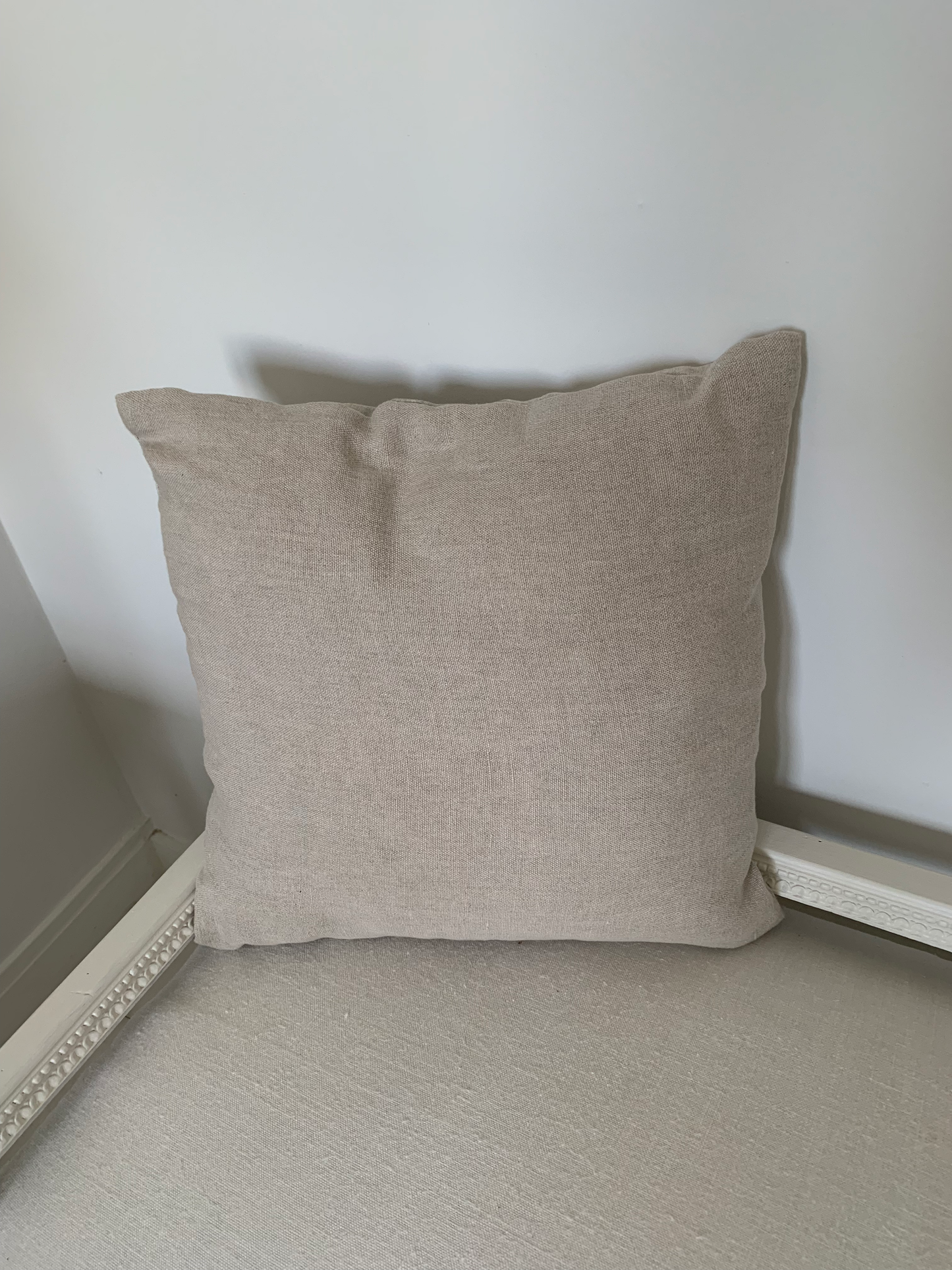 Coussin en lin anglais