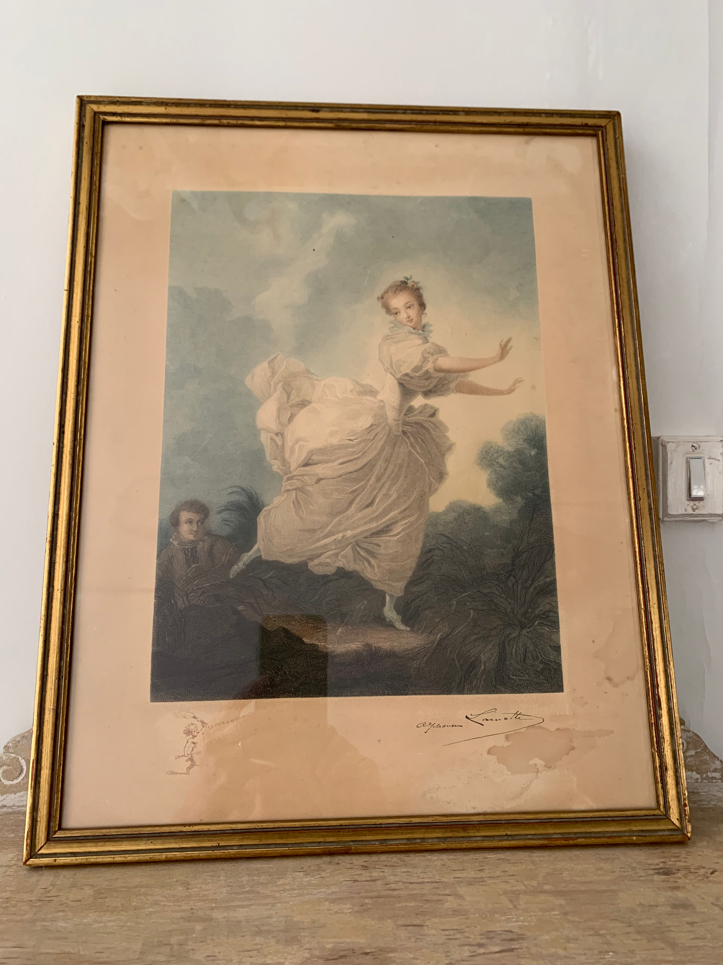 Gravure à l’Eau-forte du 19ème Siècle