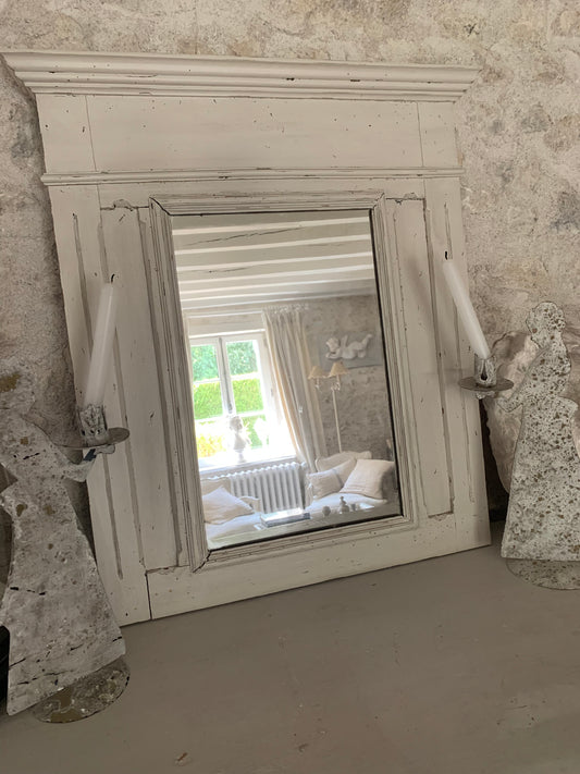Miroir trumeau ancien - patine d'origine XVIIIème