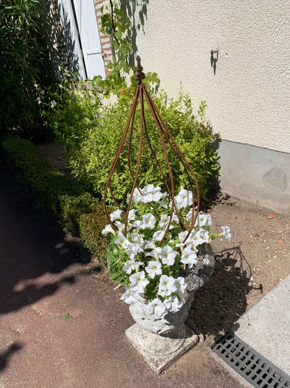 Tuteur de plantes galbé - métal