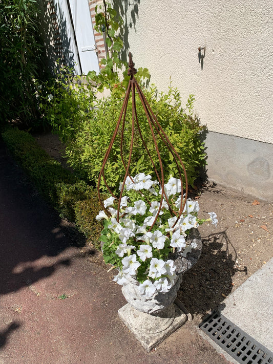 Tuteur de plantes galbé - métal