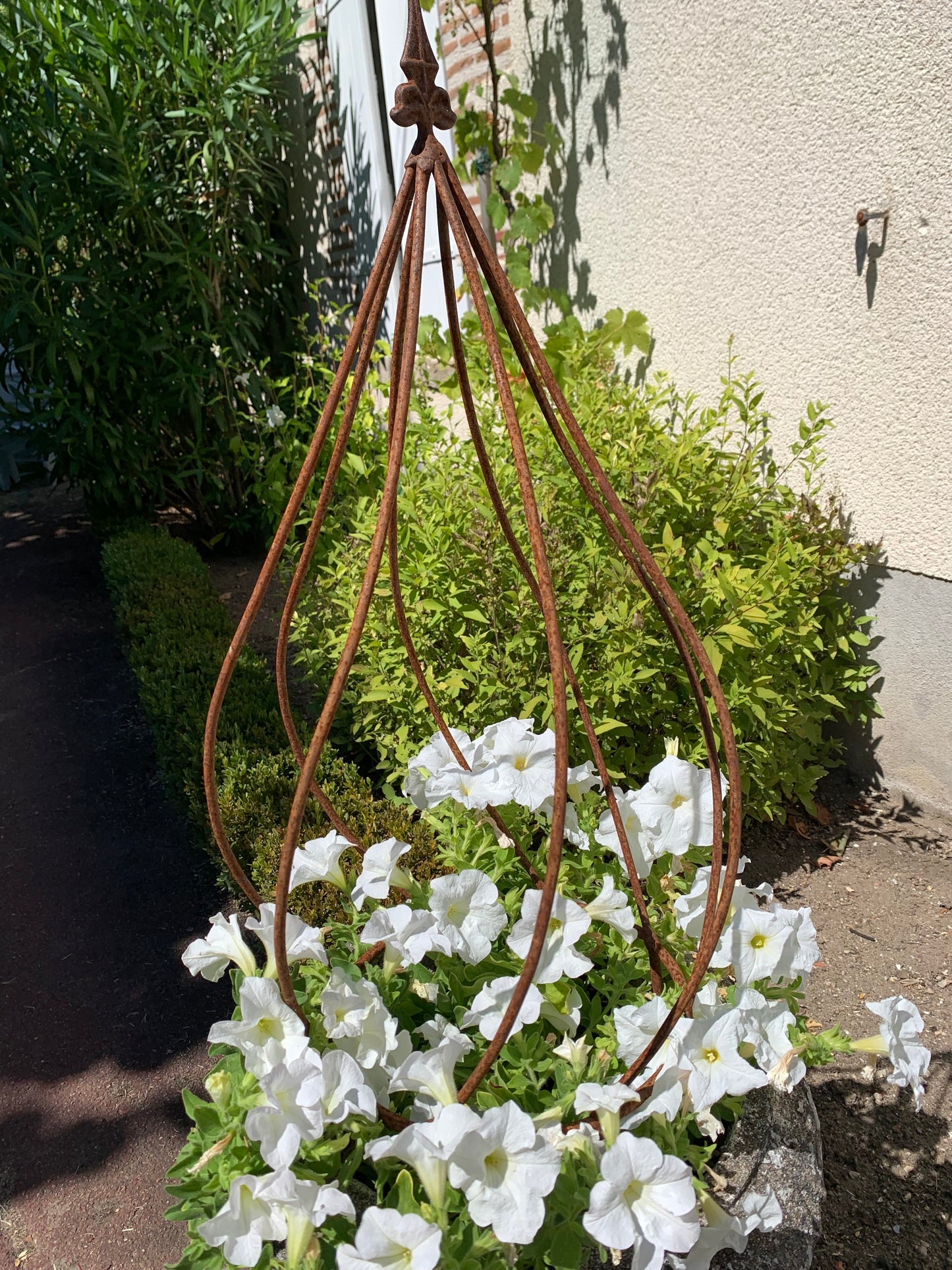 Tuteur de plantes galbé - métal